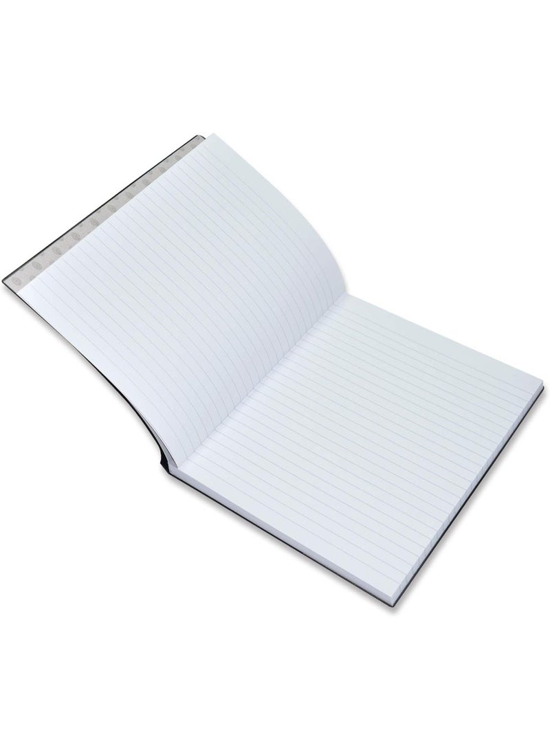 FIS PVC Cover Notebook, 9x7in, 2-Quires Black - FSNB9x72QPVCBK (5-Pieces) - Image 3